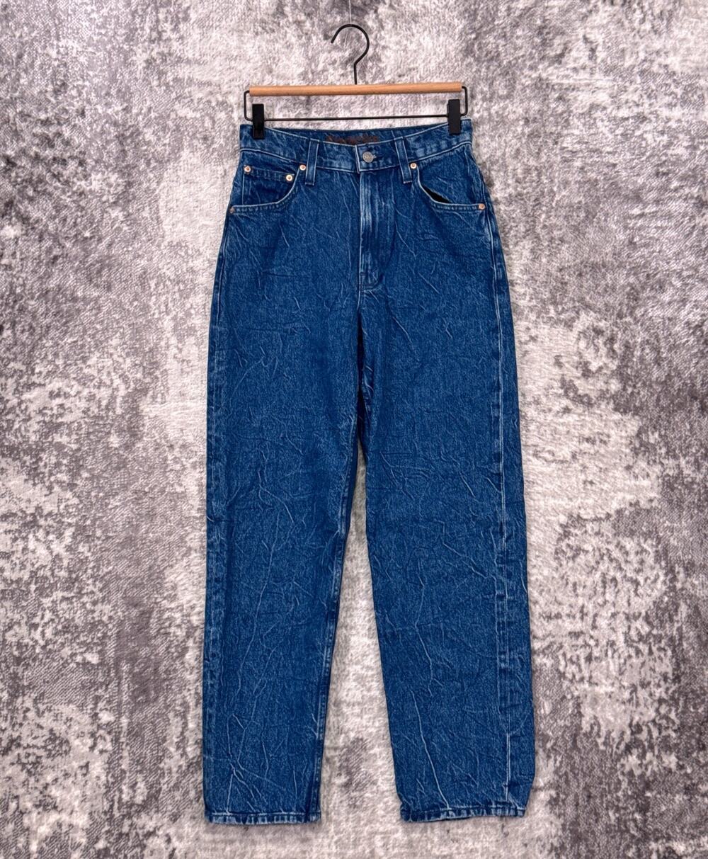 Mother Jeans 26 Womens Snacks! High Waist Double Strack Ankle Retro Denim